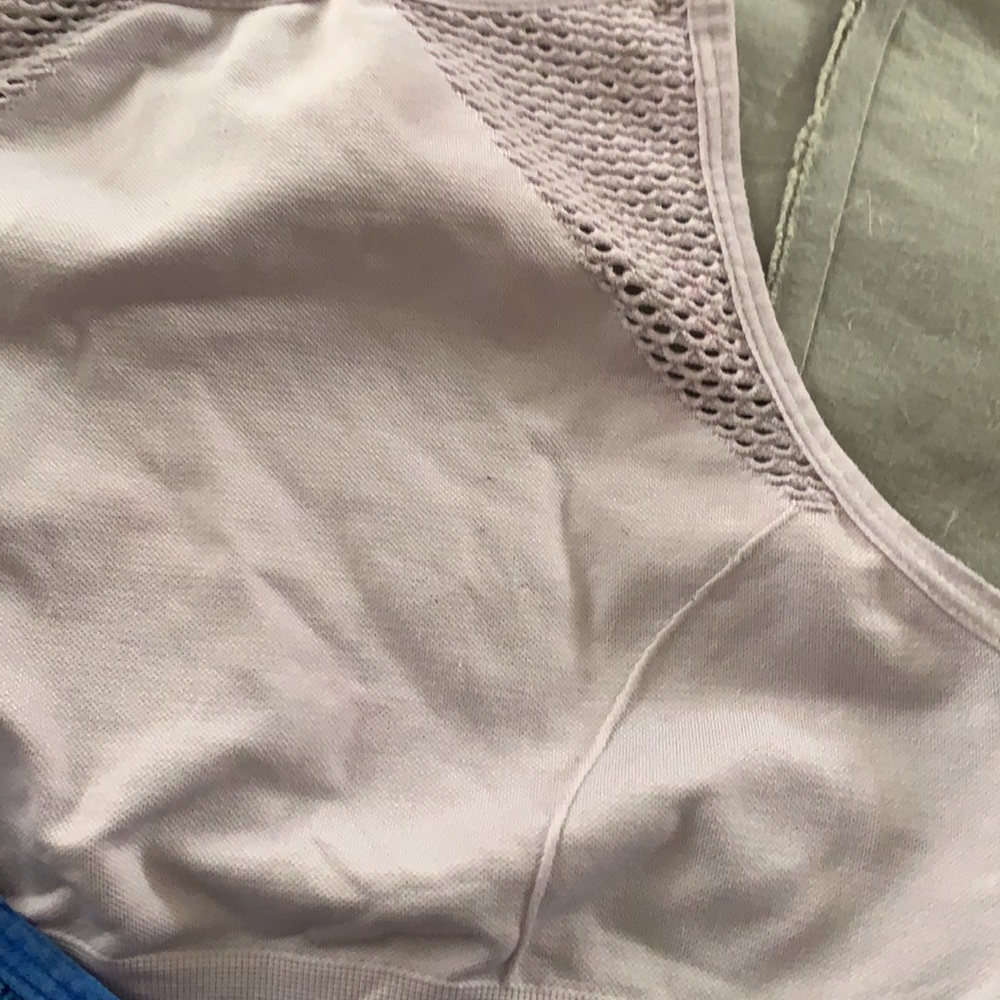 Aerie high neck Tahari T-strap bralette lot - Picture 5 of 6